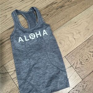 Lululemon swifly tank / ALOHA edition